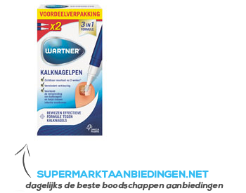 Wartner Kalknagelpen duo aanbieding