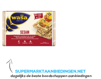 Wasa Sesam aanbieding