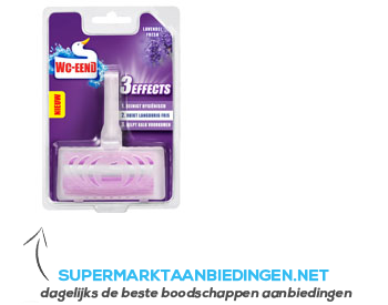 WC Eend 3effects lavendel fresh aanbieding