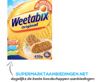 Weetabix Original aanbieding