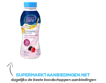 Weight Care Drinkmaaltijd yoghurt-bosvruchten aanbieding