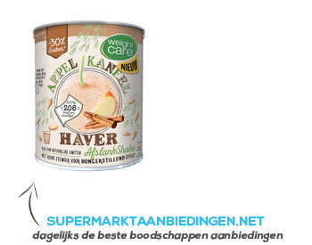 Weight Care Haver afslankshake appel-kaneel aanbieding