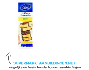 Weight Care Twaalfuurtje banaan aanbieding