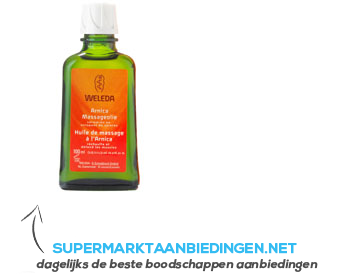 Weleda Arnica massageolie aanbieding