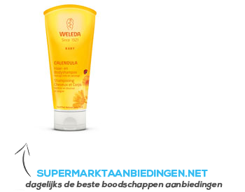 Weleda Baby calendula haar- en bodyshampoo aanbieding