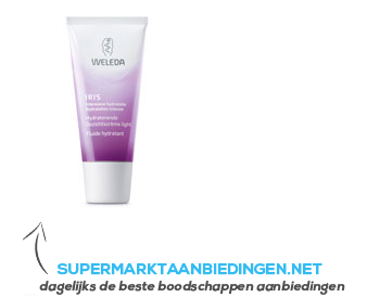 Weleda Iris hydraterende gezichtscrème light aanbieding