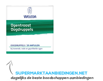 Weleda Ogentroost oogdruppels aanbieding