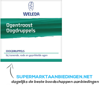 Weleda Ogentroost oogdruppels ampullen 10x0,4ml aanbieding