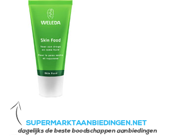 Weleda Skin food aanbieding