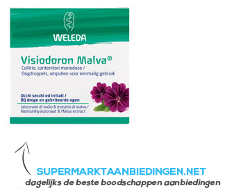 Weleda Visiodoron malva oogdruppels ampullen aanbieding