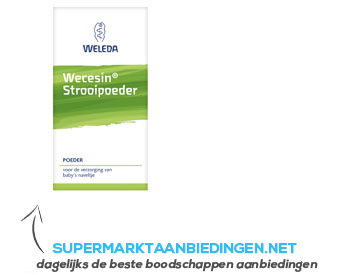 Weleda Wecesin strooipoeder aanbieding