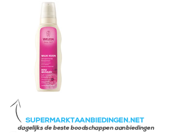 Weleda Wilde rozen verwennende bodylotion aanbieding