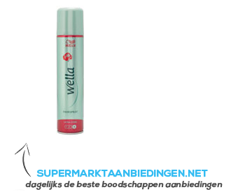 Wella Forte hairspray ultra strong aanbieding