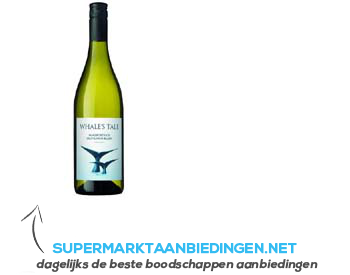 Whale's Tale Sauvignon Blanc aanbieding