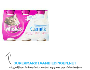 Whiskas Catmilk aanbieding