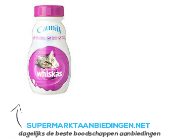 Whiskas Catmilk lifecare aanbieding