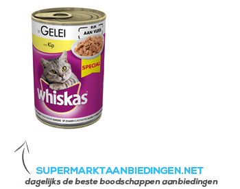 Whiskas Kip in gelei aanbieding