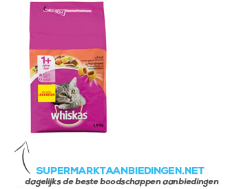 Whiskas Rundvlees 1 jaar aanbieding