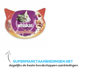 Whiskas Temptations rund aanbieding