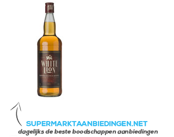 White Lion Scotch Whisky aanbieding