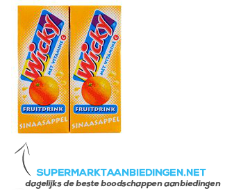 Wicky Sinaasappel aanbieding