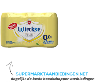 Wieckse Radler 0.0% aanbieding