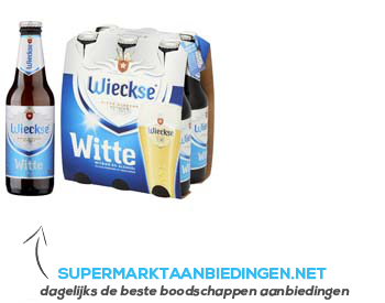 Wieckse Witte Witbier aanbieding