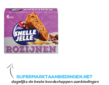 Wieger Ketellapper Snelle Jelle rozijnen