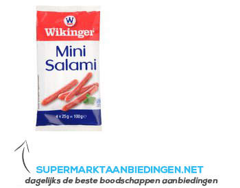 Wikinger Mini salami aanbieding