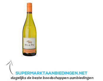 Wild Pig Chardonnay aanbieding