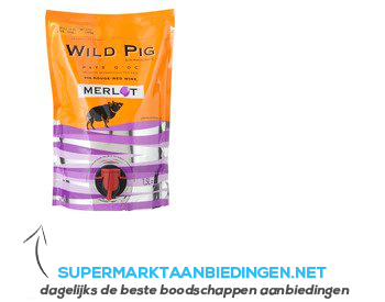 Wild Pig Merlot pouch