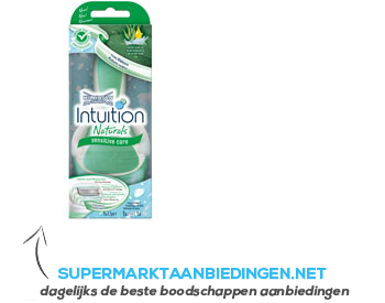 Wilkinson Intuition plus naturals razor aanbieding