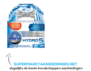 Wilkinson Sword hydro5 ultraglide mesjes aanbieding