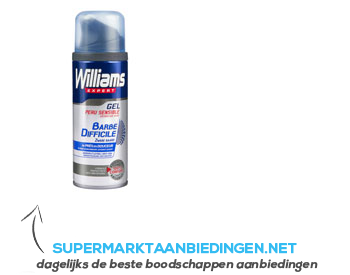 Williams Scheergel zware baard aanbieding