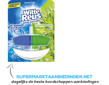 Witte Reus Duo-actief den toiletblok aanbieding