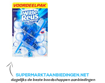 Witte Reus Kracht actief blauw actief aanbieding