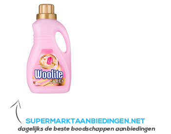 Woolite Total care wol & zijde aanbieding