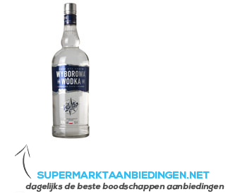 Wyborowa Vodka aanbieding