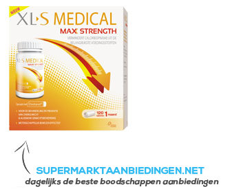 XL-S Medical Max strength aanbieding