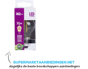 XQ Lite Ledkogel warmwit 20W E27 aanbieding