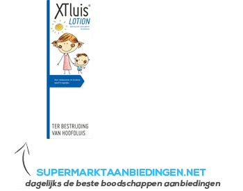 XTLuis Treat & go lotion aanbieding