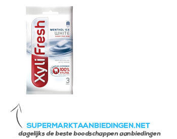 Xylifresh White menthol ice aanbieding