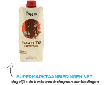 Yagua Beauty tea aanbieding