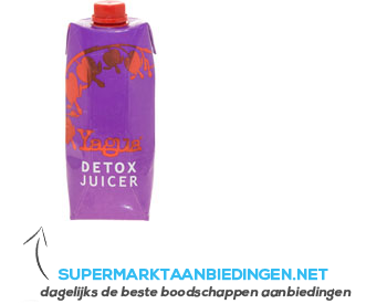 Yagua Detox juicer aanbieding