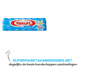 Yakult 7-pack Light aanbieding