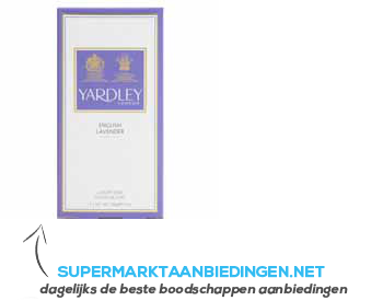 Yardley English lavender luxe zeep aanbieding