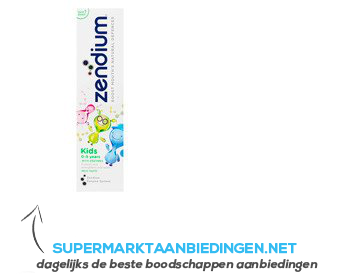 Zendium Tandpasta kids 0-5 jaar aanbieding