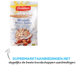 Zonnatura Biologische muesli noten & zaden