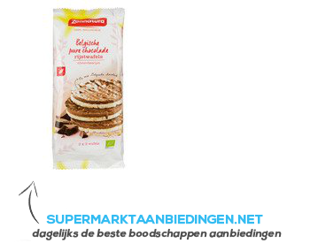 Zonnatura Choco - rijstwafels puur aanbieding