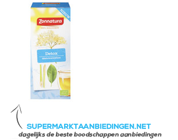 Zonnatura Detox verfrissende thee